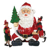 Massive Santa Claus Statue With Hand Seat