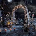 Massive Skull and Bones Catacomb Archway