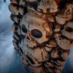 Massive Skull and Bones Catacomb Archway