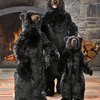 Massive Standing Bear Statues