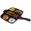 MasterPan - 5-in-1 Multi-Sectioned Nonstick Skillet