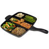 MasterPan - 5-in-1 Multi-Sectioned Nonstick Skillet
