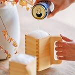 Masu Cypress Wood Square Beer Mug From Japan