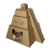 Mayan Pyramid Cardboard Cat House