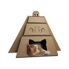 Mayan Pyramid Cardboard Cat House
