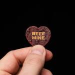 Meathearts - Heart-Shaped Beef Jerky With Romantic Sayings