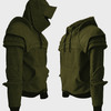 Medieval Armored Knight Pullover Hoodie