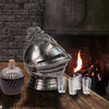 Medieval Knight Helmet Decanter Set