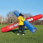 Mega Tube - Gigantic 10 Foot Tall Inflatable Tube For Endless Fun... and Battle!