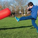 Mega Tube - Gigantic 10 Foot Tall Inflatable Tube For Endless Fun... and Battle!