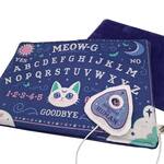 MEOW-G - Spirit Board Mat for Cats with Catnip-Filled Planchette
