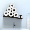 Merlin the Wizard Magical Toilet Paper Shelf