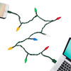Merry Charger - Festive Christmas Lights iPhone Charging Cable
