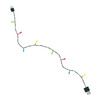 Merry Charger - Festive Christmas Lights iPhone Charging Cable