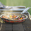 Mesh Grill-Top Fry Pan