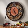 Mesh Wine Cork Catcher Wall Clock