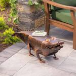 Metal Alligator Side Table