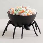 Metal Black Spider Candy Bowl