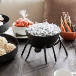 Metal Black Spider Candy Bowl