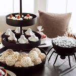 Metal Black Spider Candy Bowl