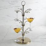 Metal Martini Serving Tree