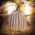 Metal Pumpkin Luminary