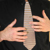 Metal Zydeco Washboard Tie