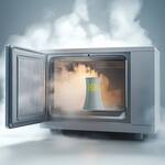 Micro Nuke - Nuclear Reactor Cooling Tower Microwave Steam Cleaner