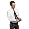 Microfiber Lens Cleaning Skinny Necktie