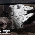 Millennium Falcon Asteroid Coffee Table