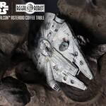 Millennium Falcon Asteroid Coffee Table