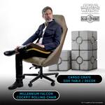 Millennium Falcon Cockpit Seat Rolling Office Chair