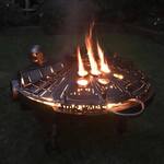 Millennium Falcon Wood-Burning Fire Pit