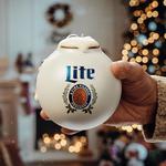 Miller Lite Beernaments - Drinkable Holiday Ornaments
