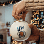 Miller Lite Beernaments - Drinkable Holiday Ornaments