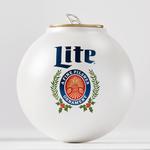 Miller Lite Beernaments - Drinkable Holiday Ornaments