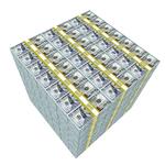 Million Dollar Pallet of Money Table