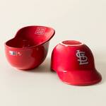 Mini Ceramic MLB Baseball Helmet Ice Cream Sundae Bowls