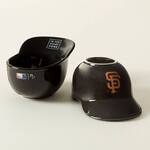 Mini Ceramic MLB Baseball Helmet Ice Cream Sundae Bowls