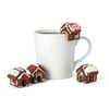 Mini Gingerbread House Mug Toppers