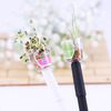 Miniature Garden Pens With Living Plants in the Caps