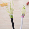 Miniature Garden Pens With Living Plants in the Caps