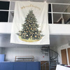 Minimalist Wall-Hanging Christmas Tree Tapestry