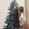 Minimalist Wall-Hanging Christmas Tree Tapestry