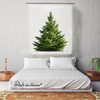 Minimalist Wall-Hanging Christmas Tree Tapestry