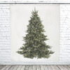 Minimalist Wall-Hanging Christmas Tree Tapestry