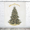 Minimalist Wall-Hanging Christmas Tree Tapestry