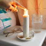 Modern Chamberstick -  Electric Candle Light with Removable LED Torch