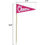Most Spirited Team Pennant Cocktail Picks