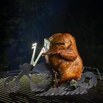 Motorcycle Beer Can Chicken Stand